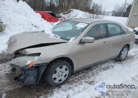 2005 Honda Accord 2.4 Lx из США, поврежденный, VIN 1HGCM56445A153136